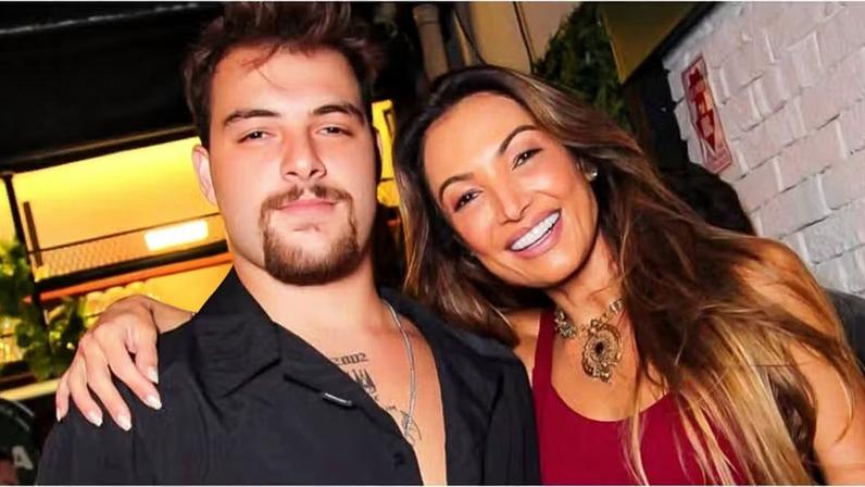 Patricia Poeta com o filho — Foto: Reprodução/Instagram