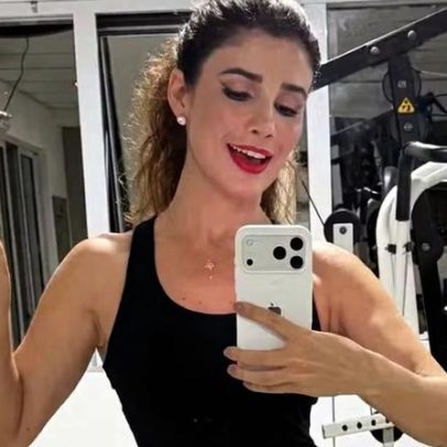 Paula Fernandes faz treino de madrugada após show, gravam vídeos