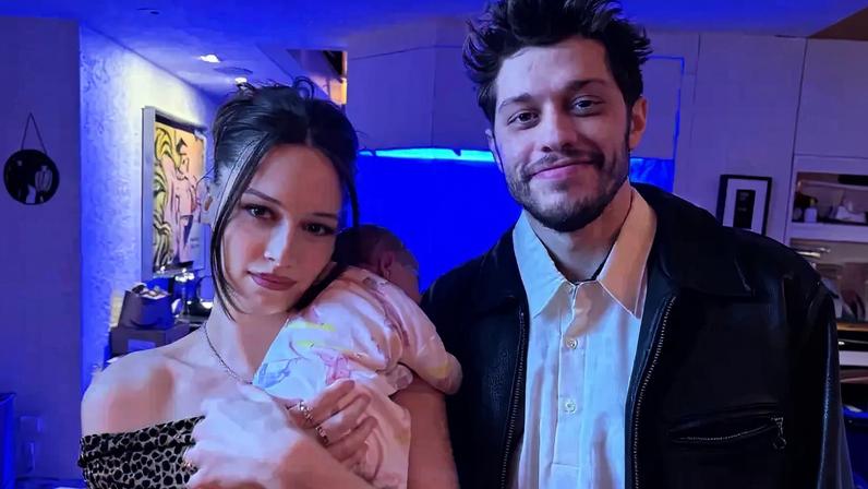 Pete Davidson was spotted with daughter Scottie at a park in New York City Monday after his ex Elsie Hewitt insinuated she was caring for their daughter on her own.