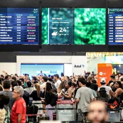 Pane na comunicação suspende voos nos aeroportos de São Paulo