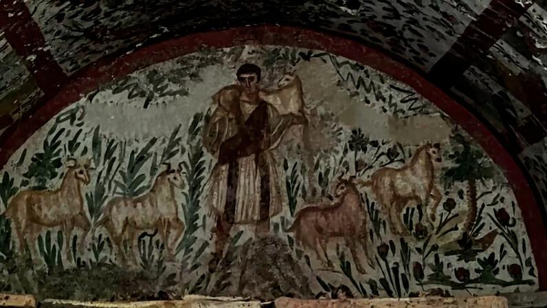 Pintura de Jesus da antiguidade é desenterrada na Turquia