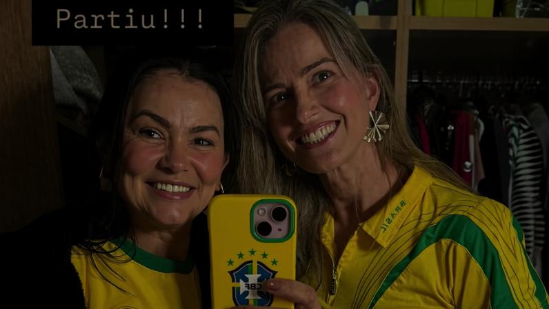 Suzana Alves e celebridades exibem looks para estreia do Brasil na Copa 2026