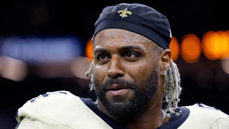 Cam Jordan celebra a profundidade do grupo de WR dos Saints