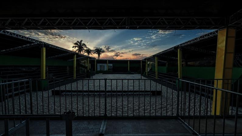 Quadra central do Amazônia Open (Foto: Divulgação)