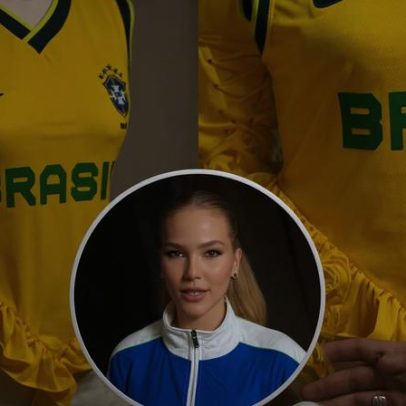 Camisa do Brasil em Virginia ganha trançado nas costas para a Copa