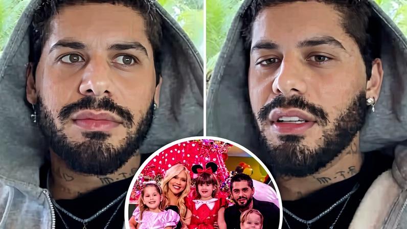 Zé Felipe explica decisão de continuar morando perto de Virginia e rebate rumores: 'Não tô triste' — Foto: Reprodução/Instagram