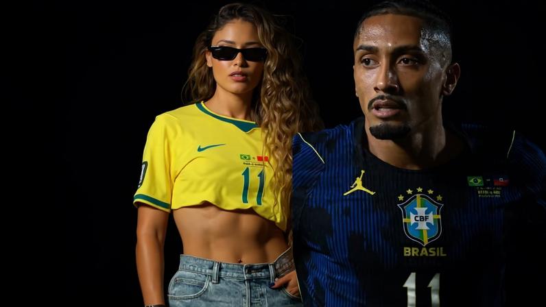 Esposa de Raphinha volta a defender o jogador em nova polêmica