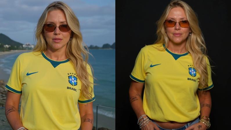 Spoiler! Looks de Virginia na Copa do Mundo vão trazer brasilcore com biquíni, tricô, bordado e muito mais — Foto: Reprodução/Instagram