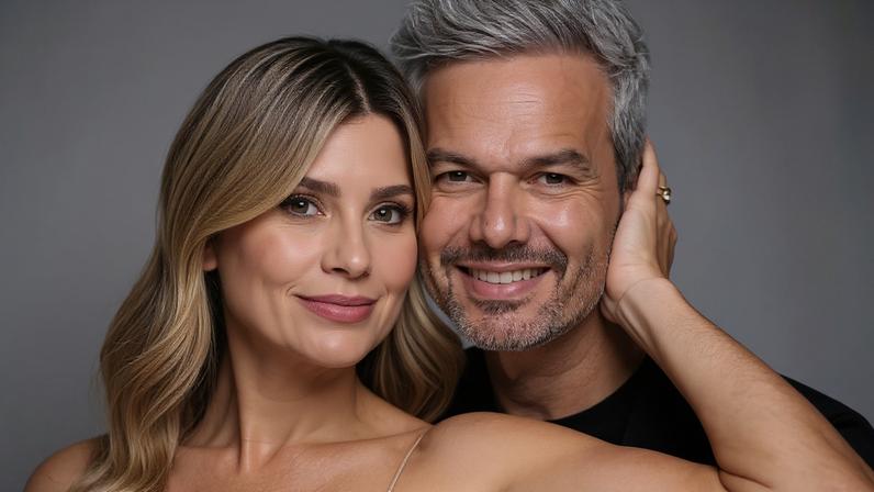 'Nunca namoramos': Flávia Alessandra revela que se casou com Otaviano Costa cinco meses após conhecê-lo — Foto: Reprodução/Instagram