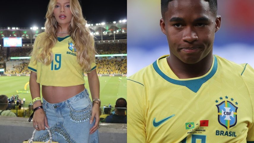 Gabriely Miranda desmente versão de que namoro com Endrick começou por aposta