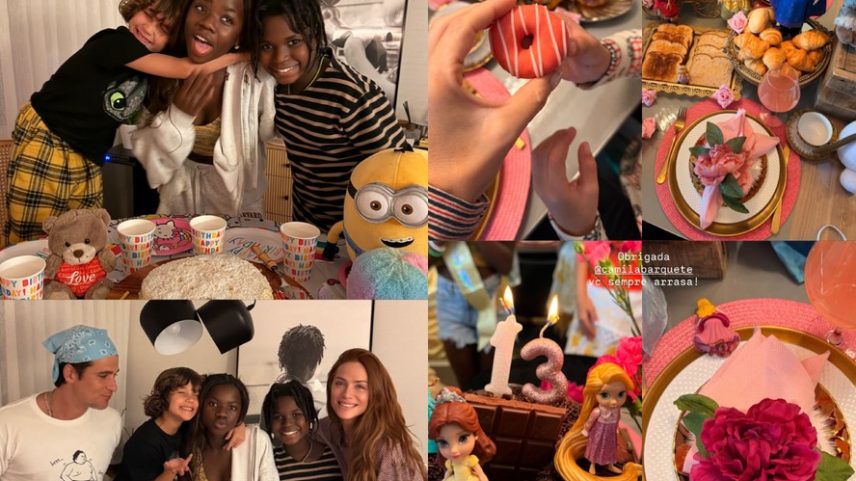 Titi, filha de Giovanna Ewbank e Bruno Gagliasso, ganha festa intimista aos 13