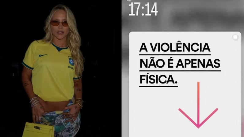 Virginia compartilha mensagem sobre violência e humilhação pública — Foto: Reprodução/ Instagram