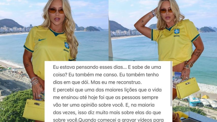 Virginia desabafa nas redes — Foto: Reprodução/ Instagram