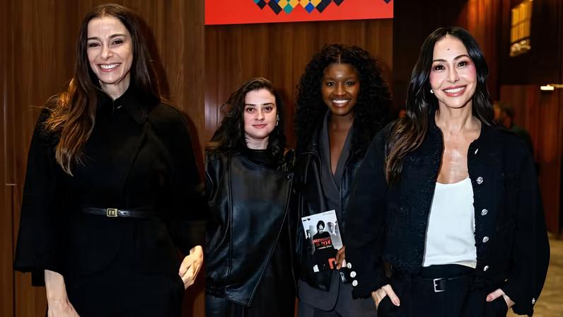 Taís Araujo reúne famosos na estreia de 'Mudando de Pele' em São Paulo — Foto: Van Campos/AgNews