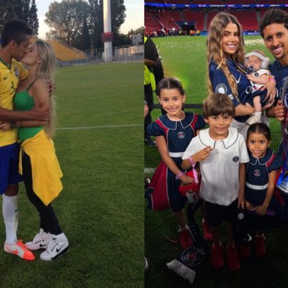 Carol Cabrino resgata foto com Marquinhos durante os tempos do Sub-20