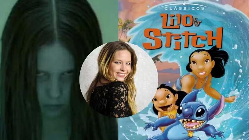 Além de Samara em 'O Chamado', Daveigh Chase foi a voz de Lilo em 'Lilo & Stitch' — Foto: Getty Images/ Divulgação