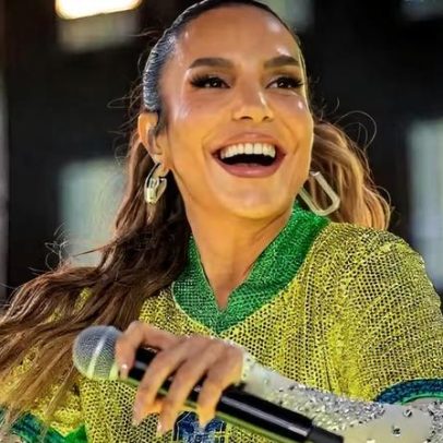 Ivete Sangalo leiloa camisa da seleção para apoiar projetos sociais
