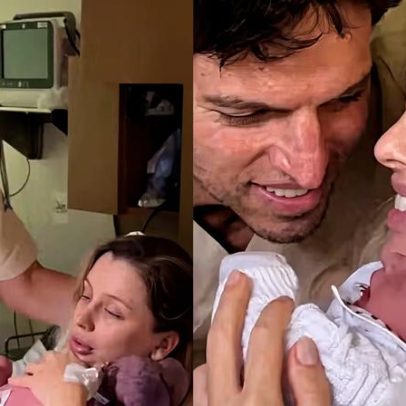 Amaury Nunes anuncia nascimento do primeiro filho com Gabriela Buraick