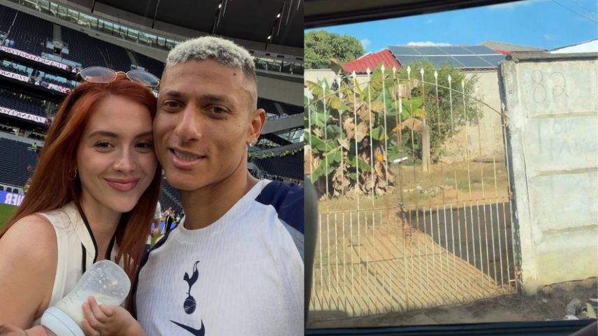 Amanda Araújo mostra casa onde Richarlison viveu a infância no Espírito Santo — Foto: Reprodução/ Instagram