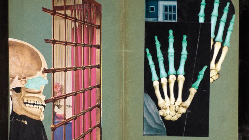 robert pollard collage art guided by voices