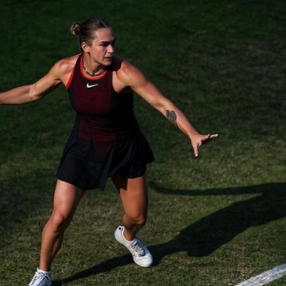 Sabalenka estreia temporada de grama com vitória em Berlim
