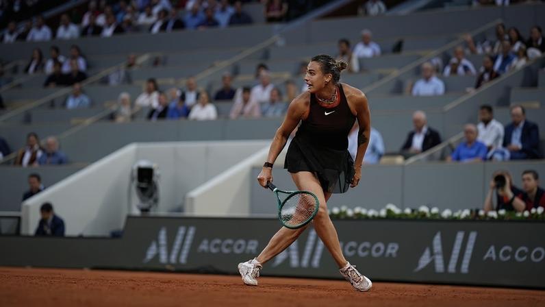Aryna Sabalenka (Foto: Pierre Froger/FFT)