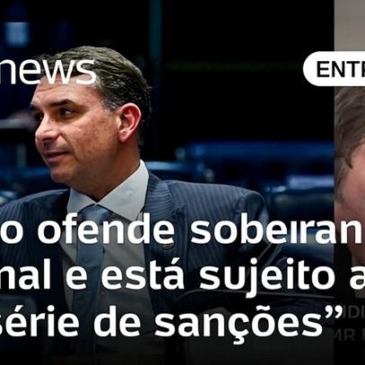 Flávio atenta contra soberania e está sujeito a sanções, afirma Pedro Serrano