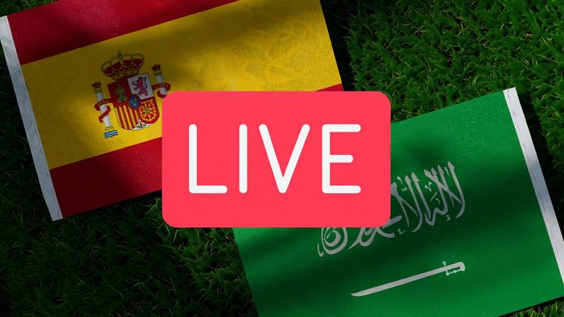 Onde assistir Espanha x Arábia Saudita de qualquer lugar