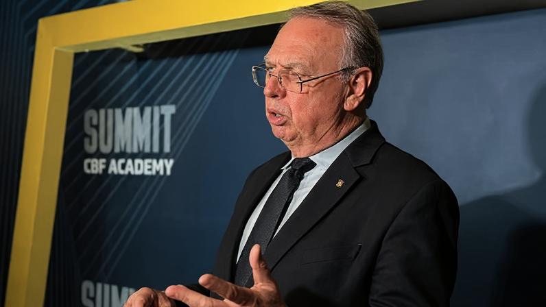 Osmar Stabile, presidente do Corinthians