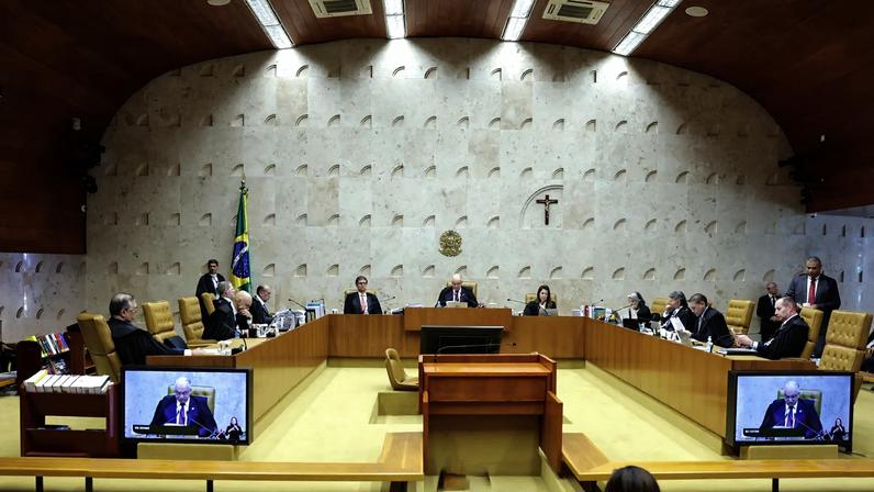 STF condena Eduardo Bolsonaro e tem intensa discussão entre ministros no caso do Banco Master. (Foto: Rosinei Coutinho/STF)