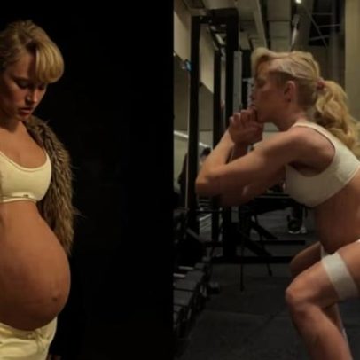 Gravidez de Malu Borges: treino com contrações e dilatação