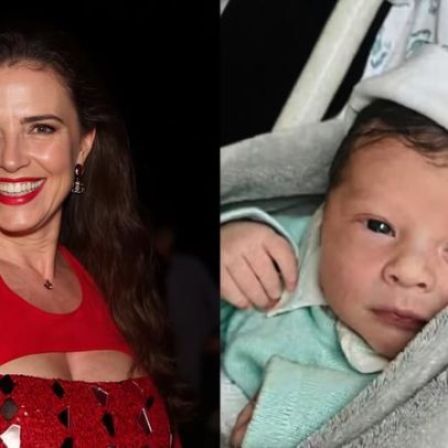 Luma de Oliveira se derrete pelo segundo neto e comenta semelhança com a avó