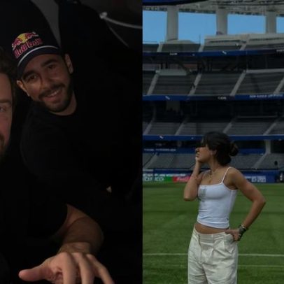 Famosos brasileiros desembarcam nos EUA para a Copa do Mundo