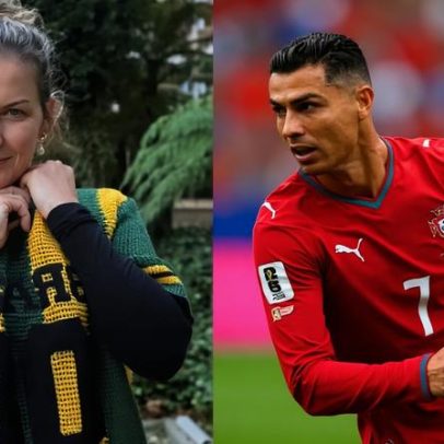 Irmã de CR7 aposta em look verde e amarelo em dia de jogo contra o Haiti