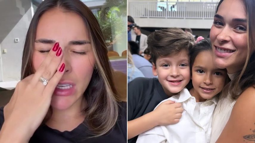 Grávida Tainá Militão lamenta ataques aos filhos: nunca vi tanto ódio