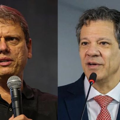 Pesquisa aponta Tarcísio à frente de Haddad no 2º turno em São Paulo