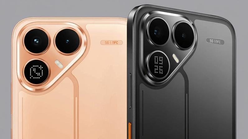 Celular barato tem lente de câmera em matriz de pontos