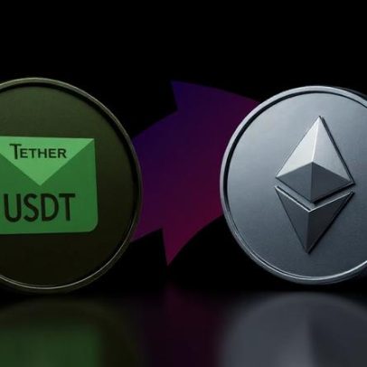 USDT supera brevemente Ethereum em valor de mercado, US$187 bilhões