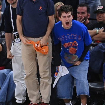 Timothée Chalamet provoca nos Oscars enquanto celebra título dos Knicks