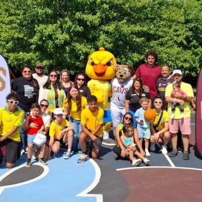 Brasil x Egito mobiliza Anderson Varejão e mascotes da Seleção e do Cavaliers