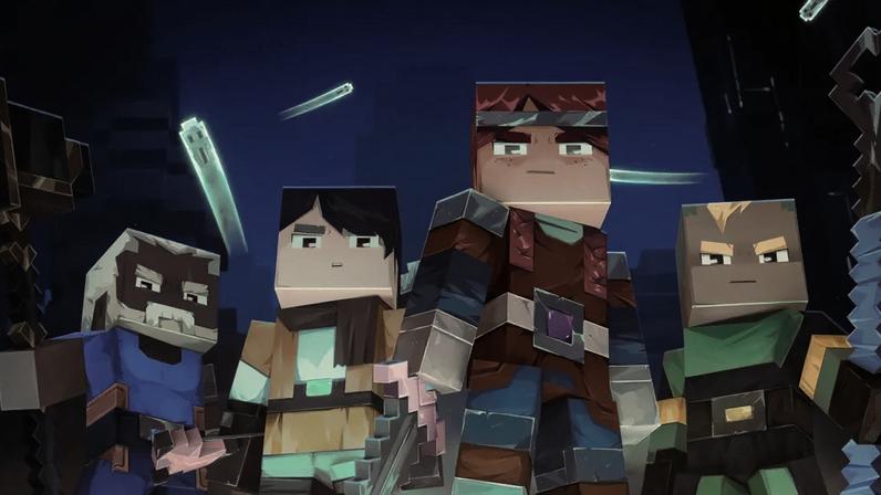 A screenshot from Minecraft Dungeons 2.