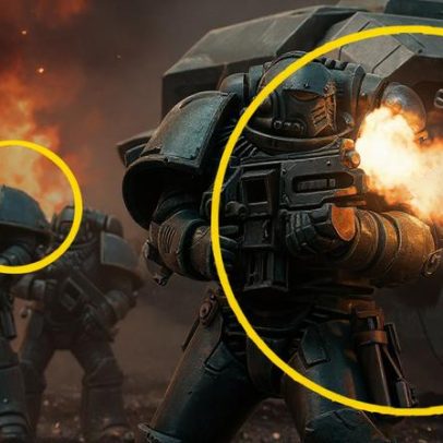 Arte do Space Marine de Warhammer 40K não foi criada com IA, diz Game Workshop