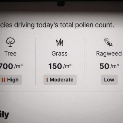 App The Weather Channel agora prevê dias com alergias ruins