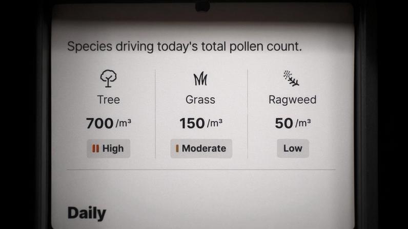 App The Weather Channel agora prevê dias com alergias ruins