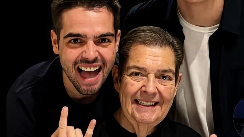 João Silva e Faustão — Foto: Reprodução | Instagram
