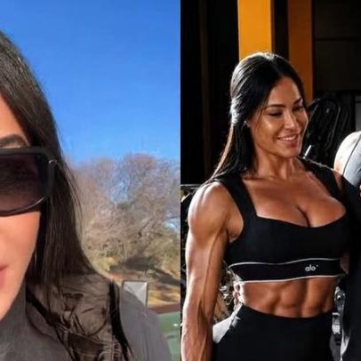 Gracyanne Barbosa elogia cuidado do namorado em safári
