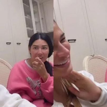Simone e Simaria brincam com limite de gastos de luxo entre elas