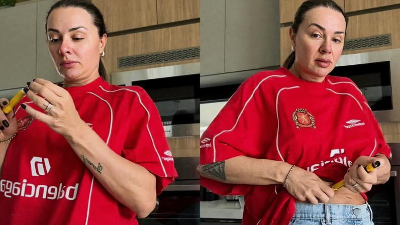Juju Salimeni inicia novo ciclo de congelamento de óvulos