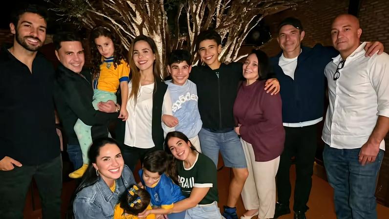 Wanessa Camargo reúne ex e atual no aniversário do filho caçula