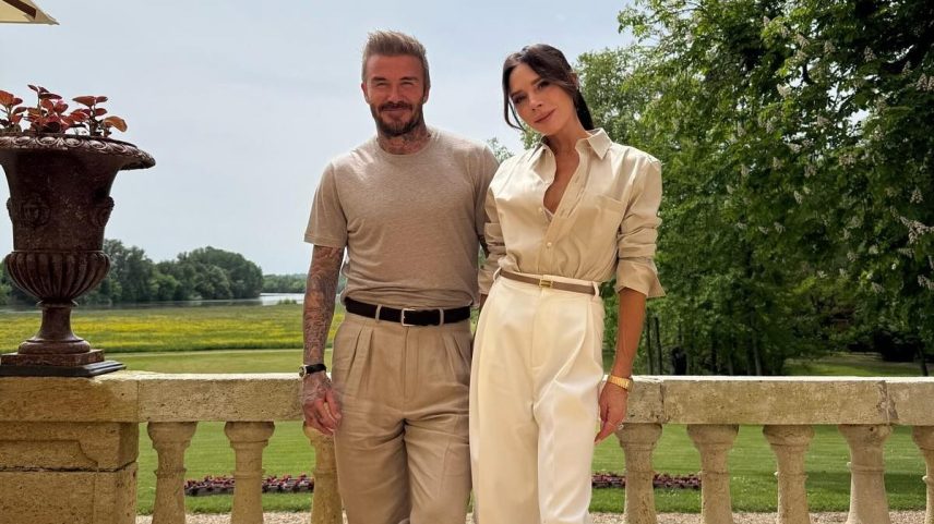 David and Victoria Beckham (both seen above) posted throwback photos of their estranged son, Brooklyn Beckham, on Father's Day.
